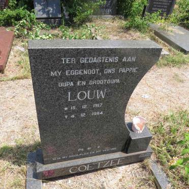COETZEE Louw 1917-1984