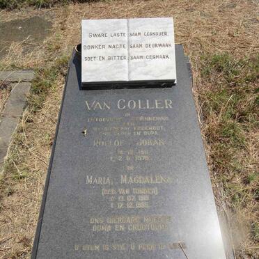 COLLER Roelof Johan, van 1911-1975 & Maria Magdalena VAN TONDER 1915-198?_1