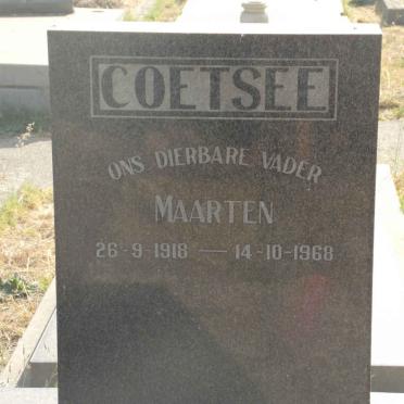COETSEE Maarten 1918-1968