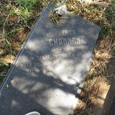 CHANNON Erica 1987-1987