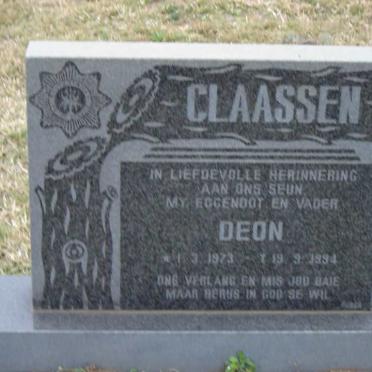 1CLAASSEN Deon 1973-1994