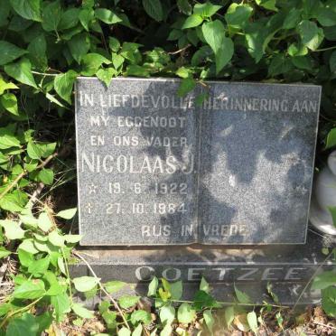 COETZEE Nicolaas J. 1922-1984