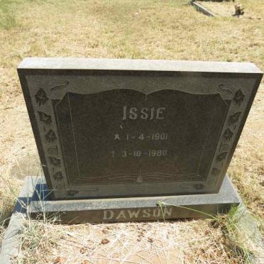 DAWSON Issie 1901-1980