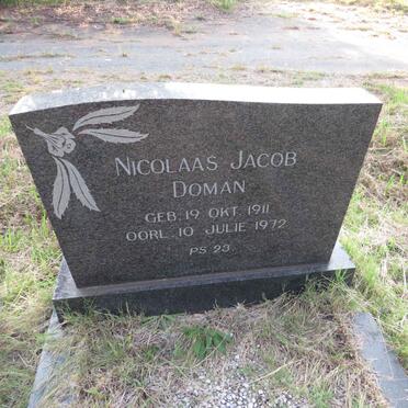 DOMAN Nicolaas Jacob 1911-1972