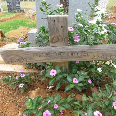 DEYZEL Andre Johan 1957-2022