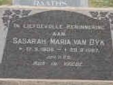 DYK Barbarah Maria, van 1906-1987