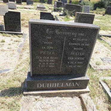 DUBBELMAN Pieter 1891-1980 & Hester VENTER 1896-1967