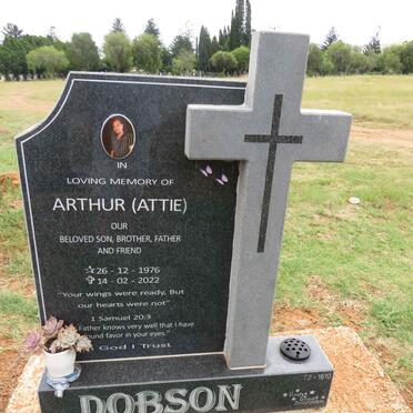 DOBSON Arthur 1976-2022