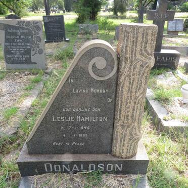 DONALDSON Leslie Hamilton 1946-1965