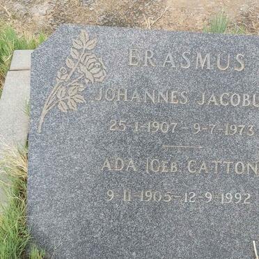 ERASMUS Johannes Jacobus 1907-1973 & Ada CATTON 1905-1992