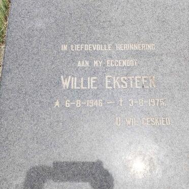 EKSTEEN Willie 1946-1975
