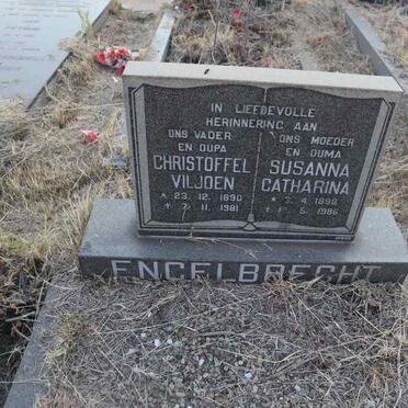 ENGELBRECHT Christoffel Viljoen 1890-1981 & Susanna Catharina 1898-1986