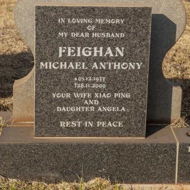 FEIGHAN Michael Anthony 1933-2000