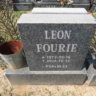 FOURIE Leon 1972-2014