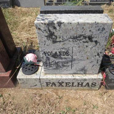 FAXELHAS Yolande 1969-2004