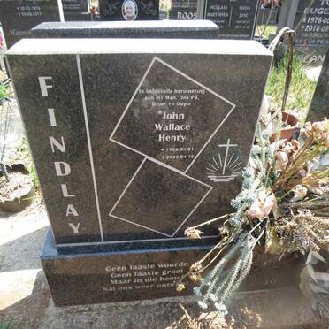 FINDLAY John Wallace Henry 1956-2022