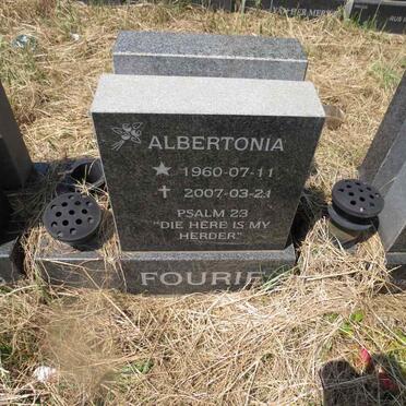 FOURIE Albertonia 1960-2007