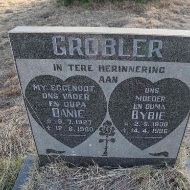GROBLER Danie 1927-1980 & Bybie 1930-1996