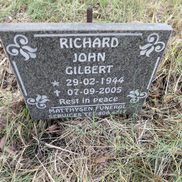 GILBERT Richard John 1944-2005