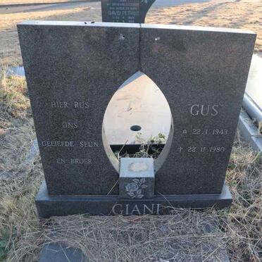 GIANI Gus 1943-1980