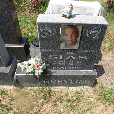 GREYLING Sias 1943-2019
