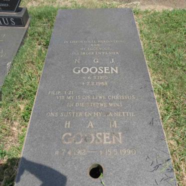 GOOSEN N.G.J. 1910-1988 & H.A.M. 1912-1990_1