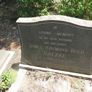 GATZKE James Raymond Hugh 1898-1970