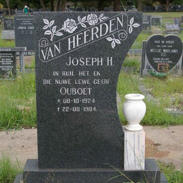 HEERDEN Joseph H., van 1924-1984