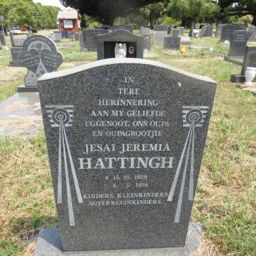 HATTINGH Jesai Jeremia 1929-1994