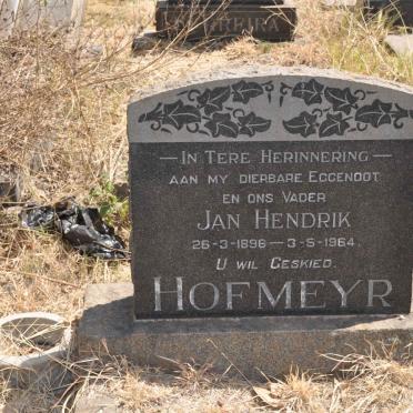 HOFMEYR Jan Hendrik 1896-1964