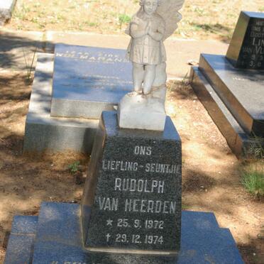 HEERDEN Rudolph, van 1972-1974