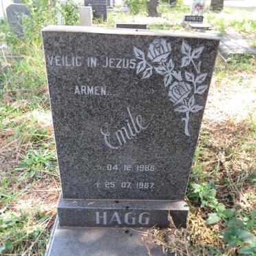 HAGG Emile 1986-1987