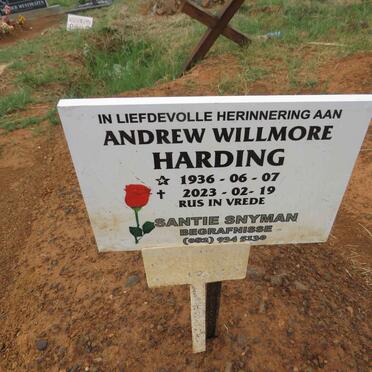 HARDING Andrew Willmore 1936-2023