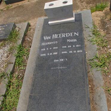 HEERDEN Hermanus, van 1912-1981 &amp; Maria 1917-1974