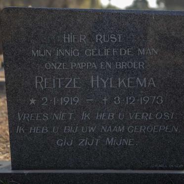 HYLKEMA Reitze 1919-1973