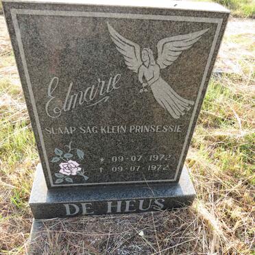 HEUS Elmarie, de 1972-1972