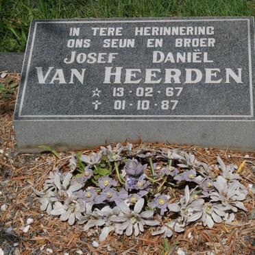 HEERDEN Josef Daniël , van 1967-1987