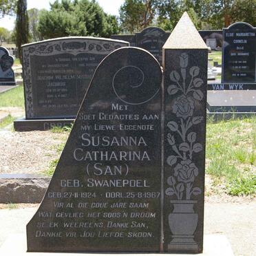 HEERDEN Susanna Catharina, van nee SWANEPOEL 1924-1967