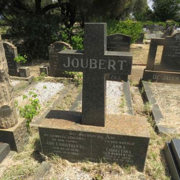 JOUBERT Jan Christoffel 1906-1966 & Anna Christina ROBBERTSE 1909-1971