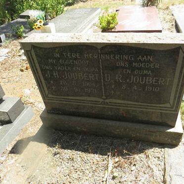 JOUBERT J.H. 1904-1971 & D.R. 1910- 
