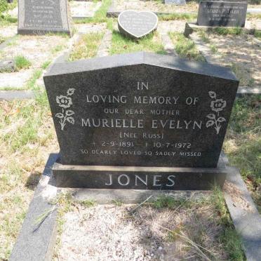 JONES Murielle Evelyn nee RUSS 1891-1972