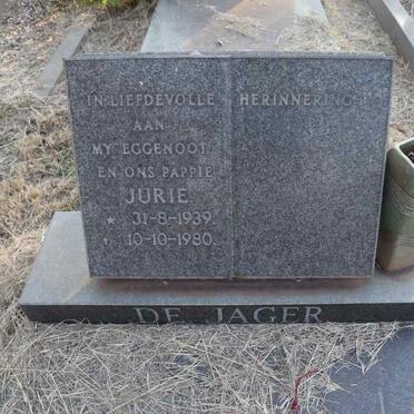 JAGER Jurie, de 1939-1980