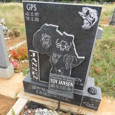 JANSEN G.P.S. 1977-2021 & Z.N. 1988-