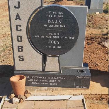 JACOBS Daan 1937-2017 &amp; Joey 1943-