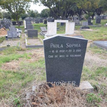 KRUGER Paula Sophia 1932-2012
