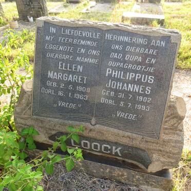 LOOCK Philippus Johannes 1902-1993 & Ellen Margaret 1908-1963