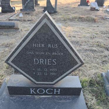 KOCH Dries 1955-1981