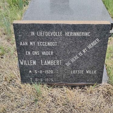 LAMBERT Willem 1920-1975