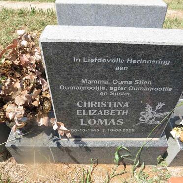 LOMAS Christina Elizabeth 1945-2020
