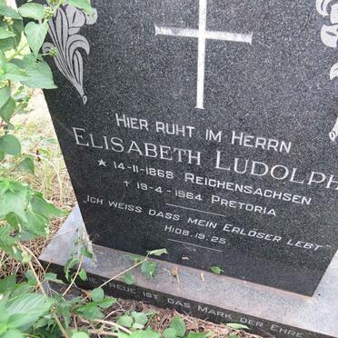 LUDOLPH Elisabeth 1868-1964